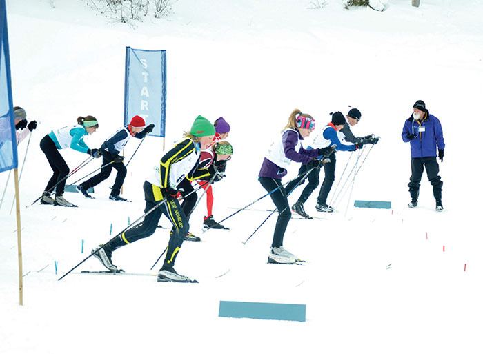 The annual Huckleberry Loppet is one of the Golden Nordic Club’s biggest events every year.