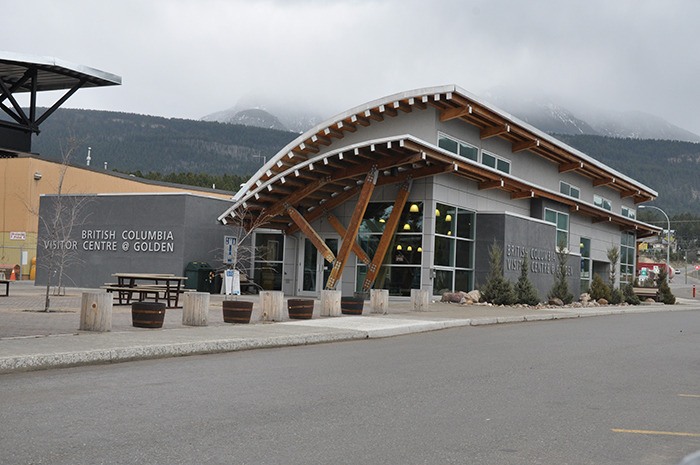 After a request to purchase the land under the BC Visitor Centre in Golden goes through