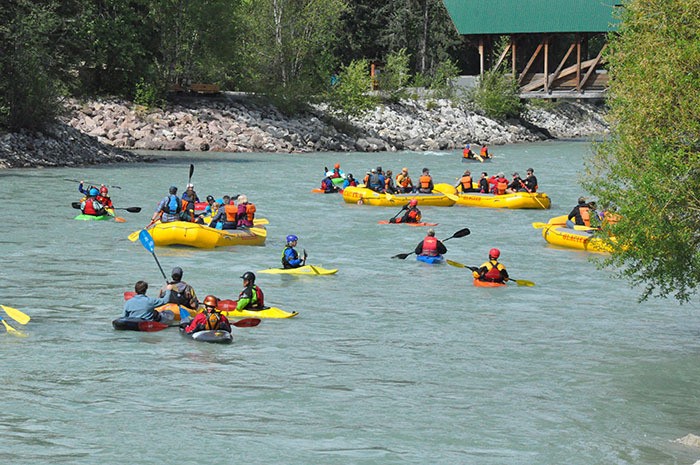 The sizeable number of kayakers in Golden have had a frustrating season due to the loss of access to the Lower Canyon.