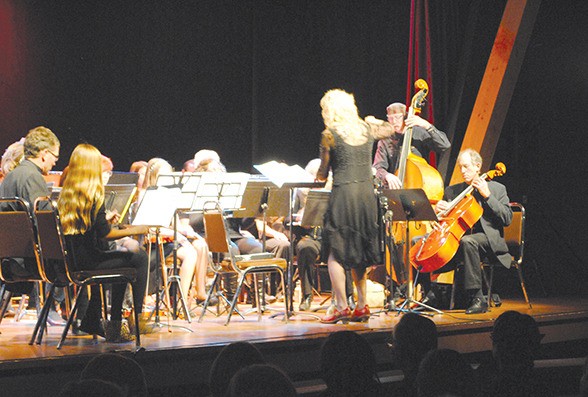 The Purcell Mountain Orchestra performs a Christmas show every year at the Civic  Centre.