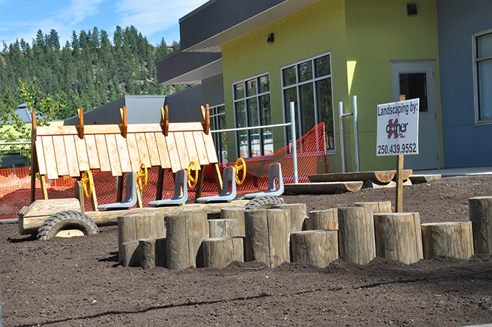 A brand new playground is being installed for the Mountain Child Early Learning and Care Centre. There will be a separate play area for each program the facility offers