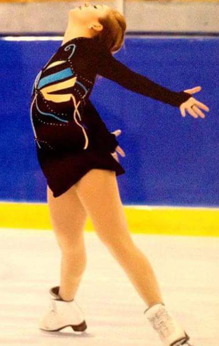 Morgan Jmaiff began skating with the Golden Figure Skating Club at age two
