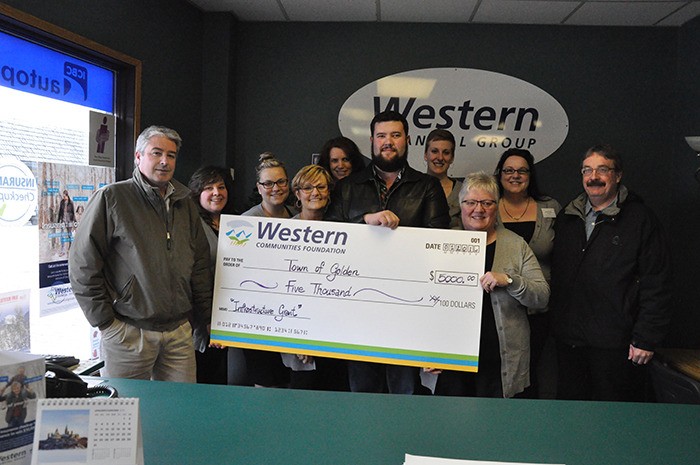 Western Financial donated $5