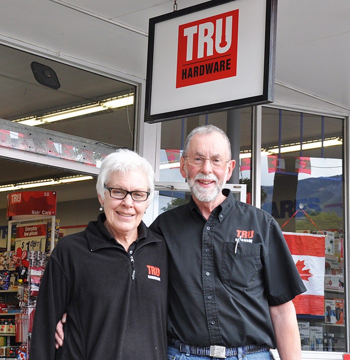 John and Penny Shapperd have owned what is now TRU Hardware for 32 years. They have built it up into a very successful store