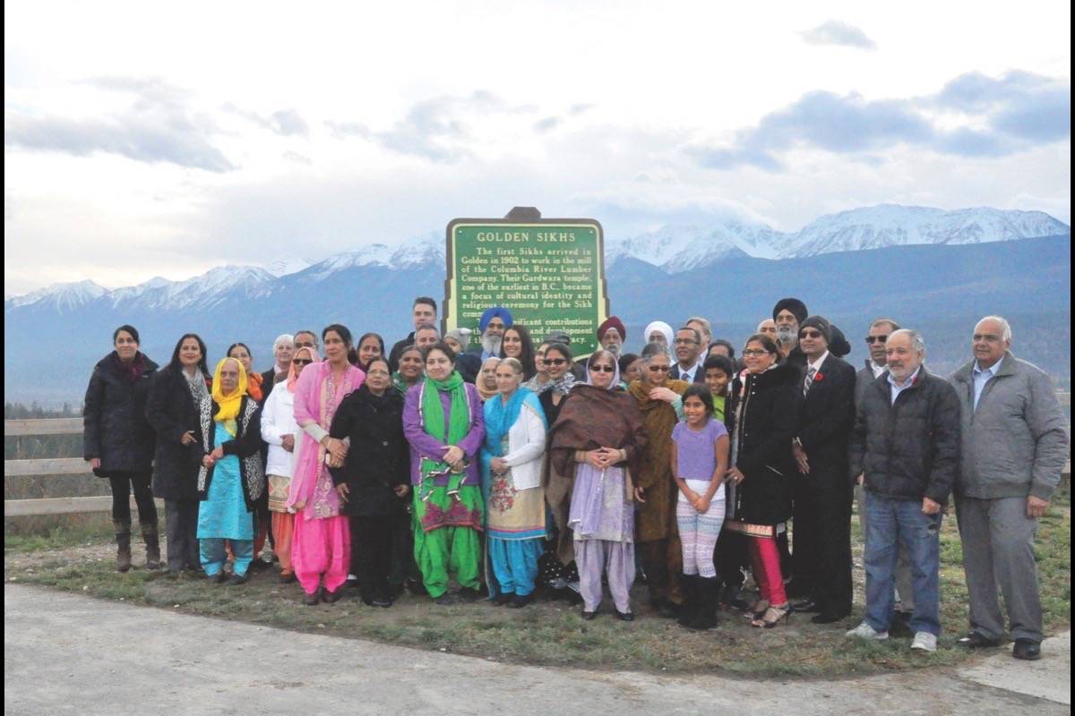 In the fall of 2016 a new point of interest sign was erected on Highway 1 to recognize the historical importance of the Golden Sikh Temple, or Gurdwara, as well the the town’s South Asian Community.                                Star Photo