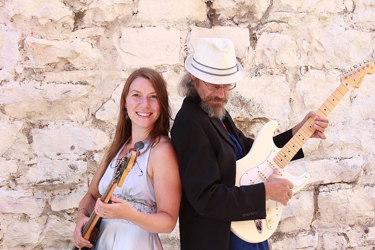 Holly and Jon are back in Golden on Wednesday June 14 in Spirit Square to share their new album, Shufflin’ the Blues.                                Photo Submitted