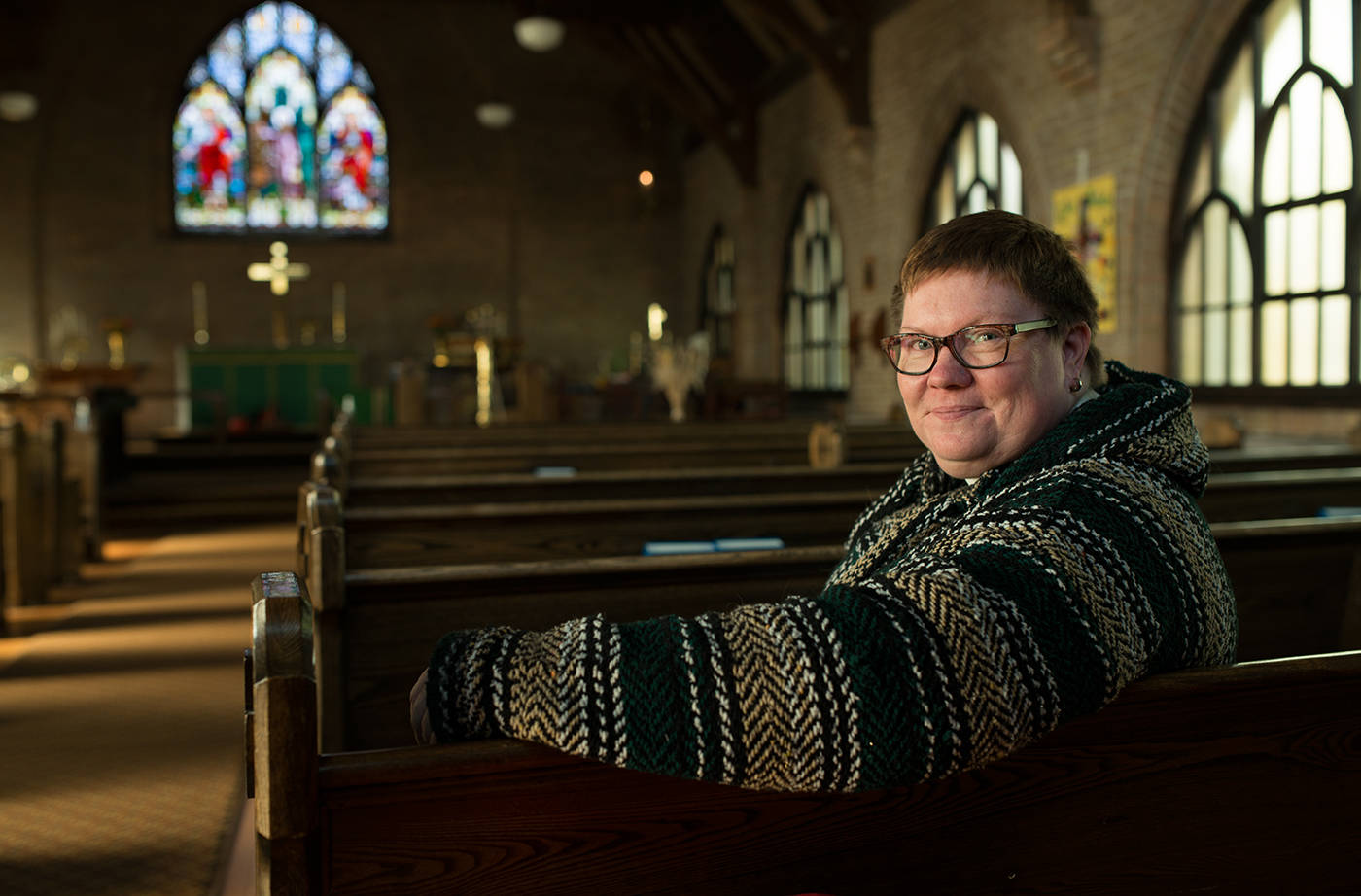Reverend Andrea Brennan opens up about being a queer, female Anglican minister and how she came to be in the position at a pivotal time in the church’s history. Phil McLachlan/The Free Press
