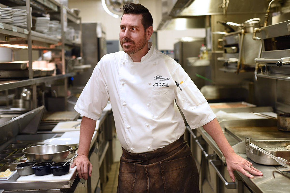 Chef Ken Hookham is inspired by the Pacific Northwest