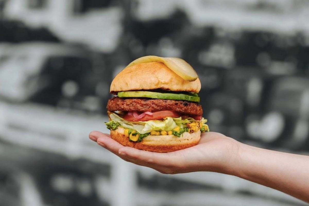 White Spot’s new Avocado Beyond Burger features a plant-based patty from Beyond Meat. (White Spot)