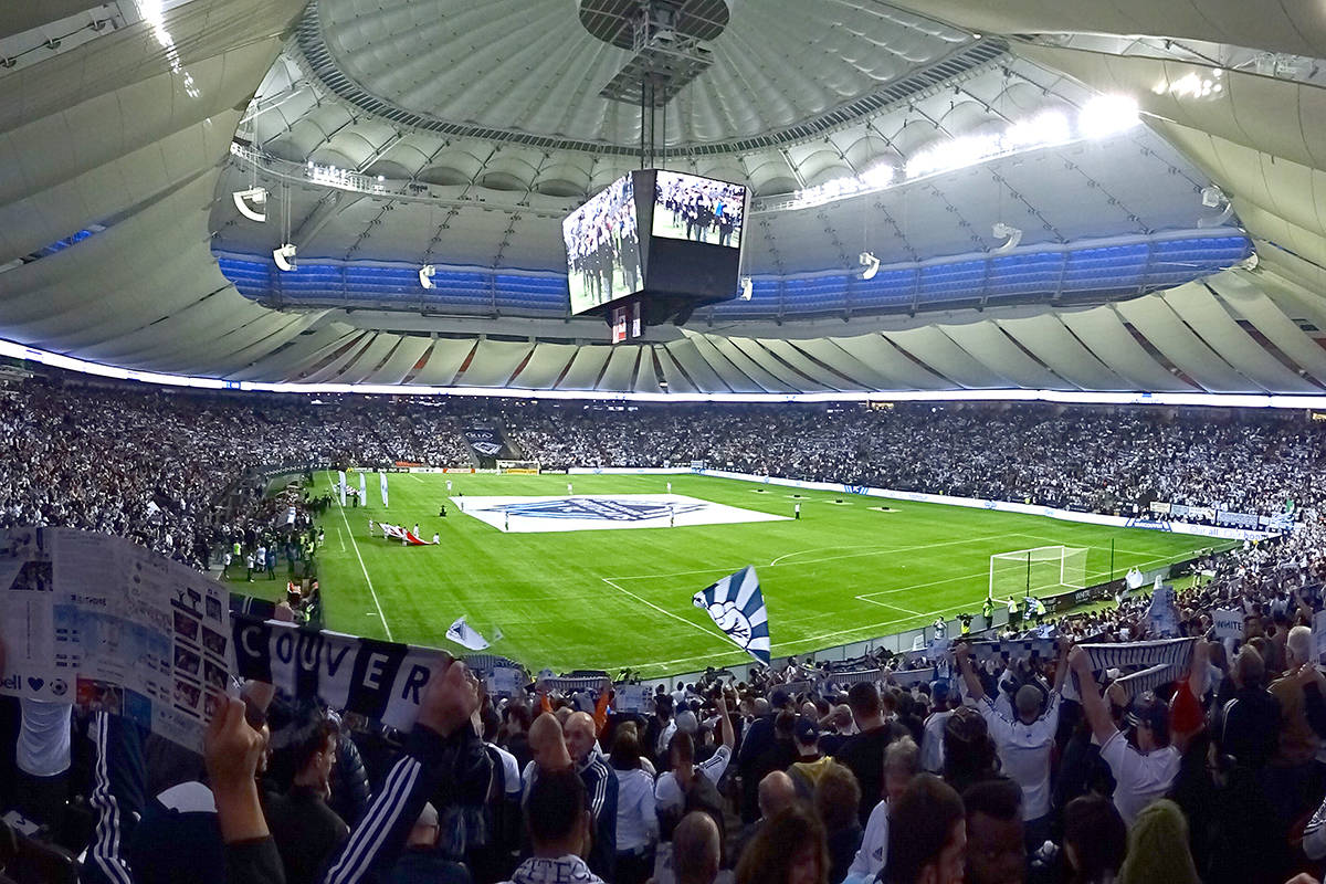 Vancouver Whitecaps fans staged a walkout during the team’s Major League Soccer game Wednesday night. (Wikimedia Commons photo)