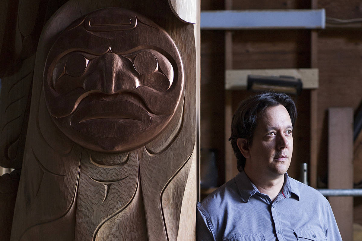 Indigenous artist Carey Newman is a witness to our times