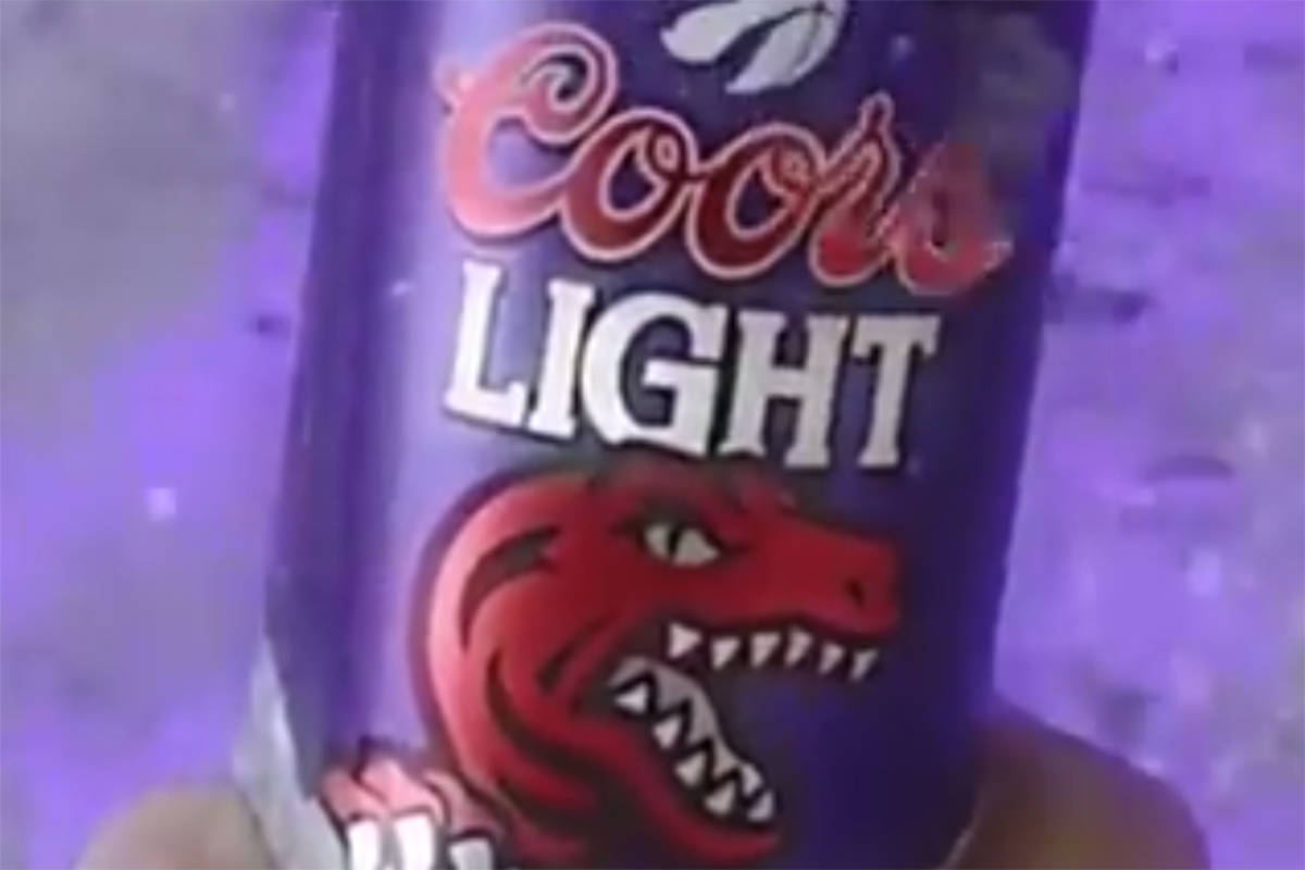 Want to #throwitback? Coors Light releases old-school Toronto Raptors beer cans