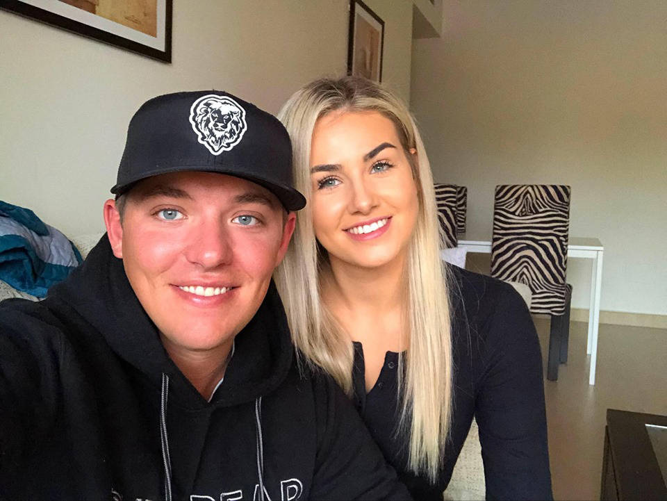 Greater Trail native Garrett Kucher and Victoria Apostoliuk of Castlegar are patiently riding out the recent lockdown in Murcia, Spain. Kucher, who went to Spain to play professional golf, was caught up in the lockdown ordered by the regional government on Saturday.