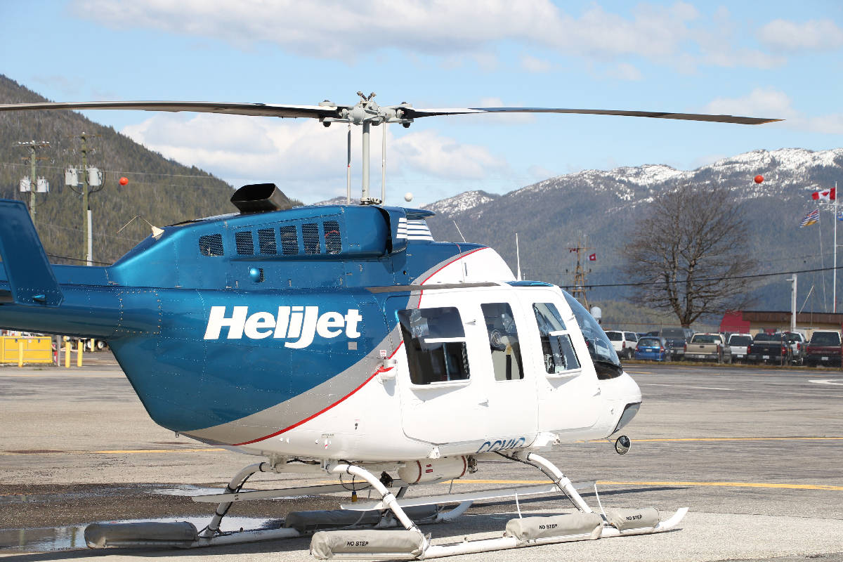 A Helijet helicopter. (Black Press Media files)