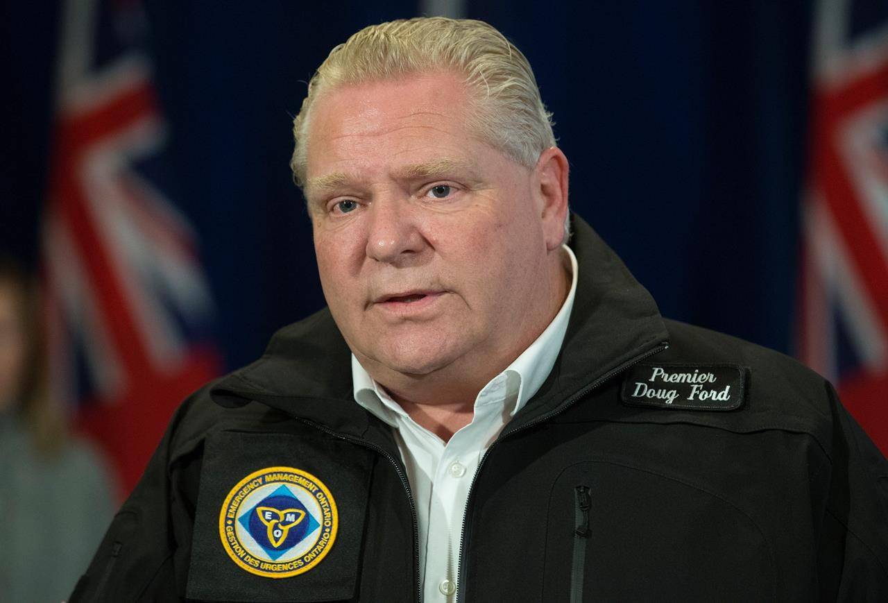 Ontario Premier Doug Ford. (The Canadian Press)