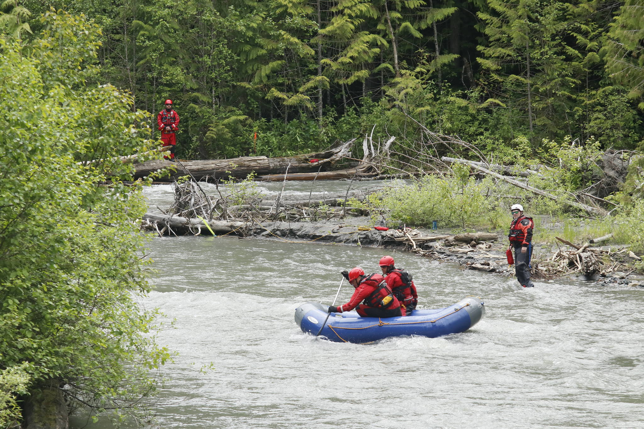 Search crews found the body of a woman around the Kaslo River last week. Photo submitted