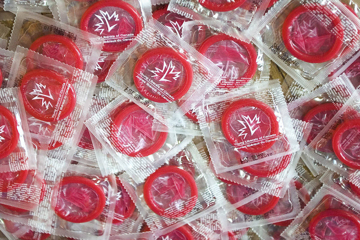 Ontario’s top court rejected arguments that condom use is a sure fire way to prevent transmission of the virus that can lead to AIDS, upholding an aggravated assault conviction against an HIV-positive man who had protected intercourse with three women without telling them about his health status. Condoms are shown in Montreal, Nov. 30, 2006. THE CANADIAN PRESS/ Adrian Wyld