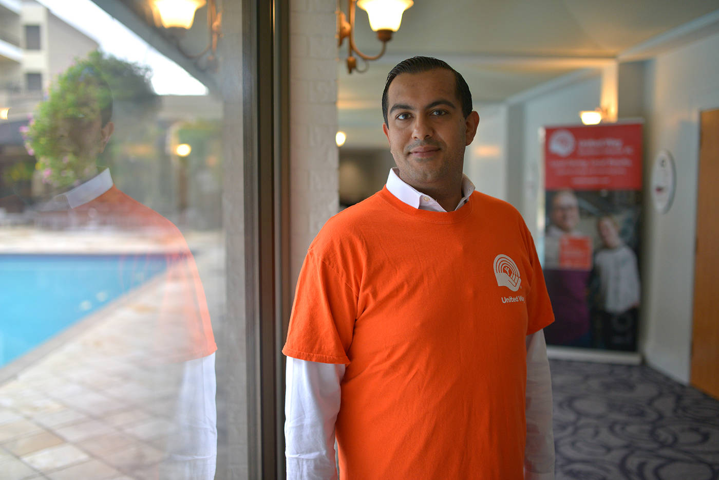 The United Way today (Sept 25) kicked off their 70th campaign, marking a milestone for the organization, as well as a new start. Pictured above is Executive Director, Kahir Lalji, the group’s Executive Director. (Phil McLachlan - Capital News)