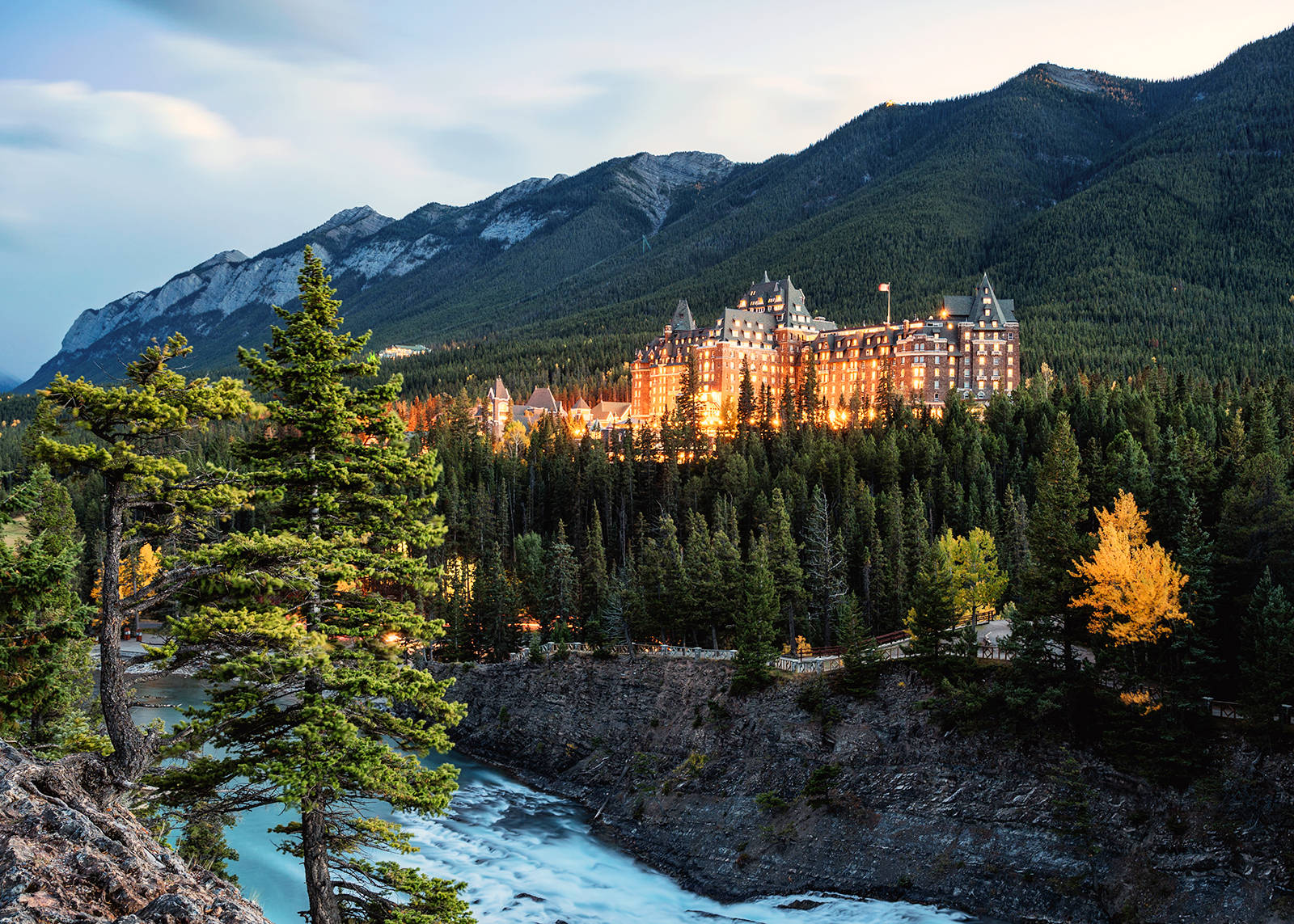 Built in 1888, the Fairmont Banff Springs Hotel, in Banff National Park, has a long and storied history.