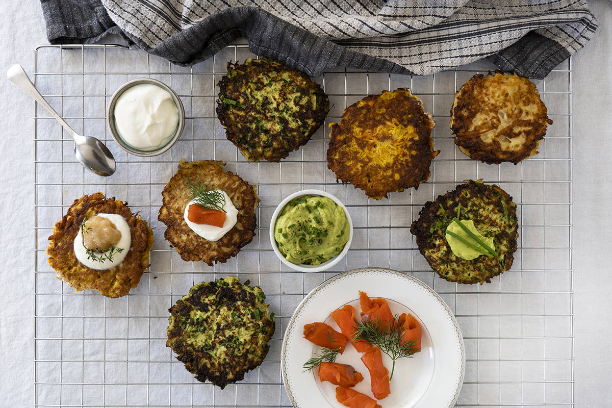 Three Ways to Enjoy the Classic Hanukkah Treat Latkes. Lia Crowe photography