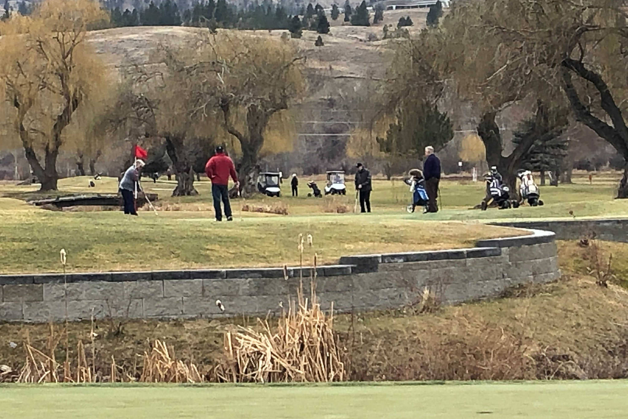 Penticton Golf and Country Club was in full swing on opening day on March 2. (Monique Tamminga - Western News)