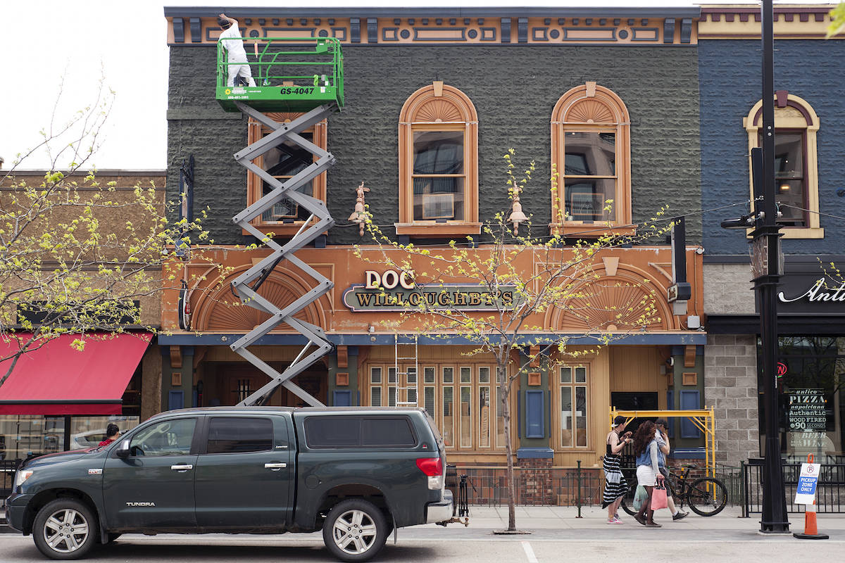 Before reopening after a two-month COVID-caused shutdown in May 2020, Doc Willoughby’s underwent several renovations. Now, the pub has been sold to new owners. (Michael Rodriguez - Capital News)