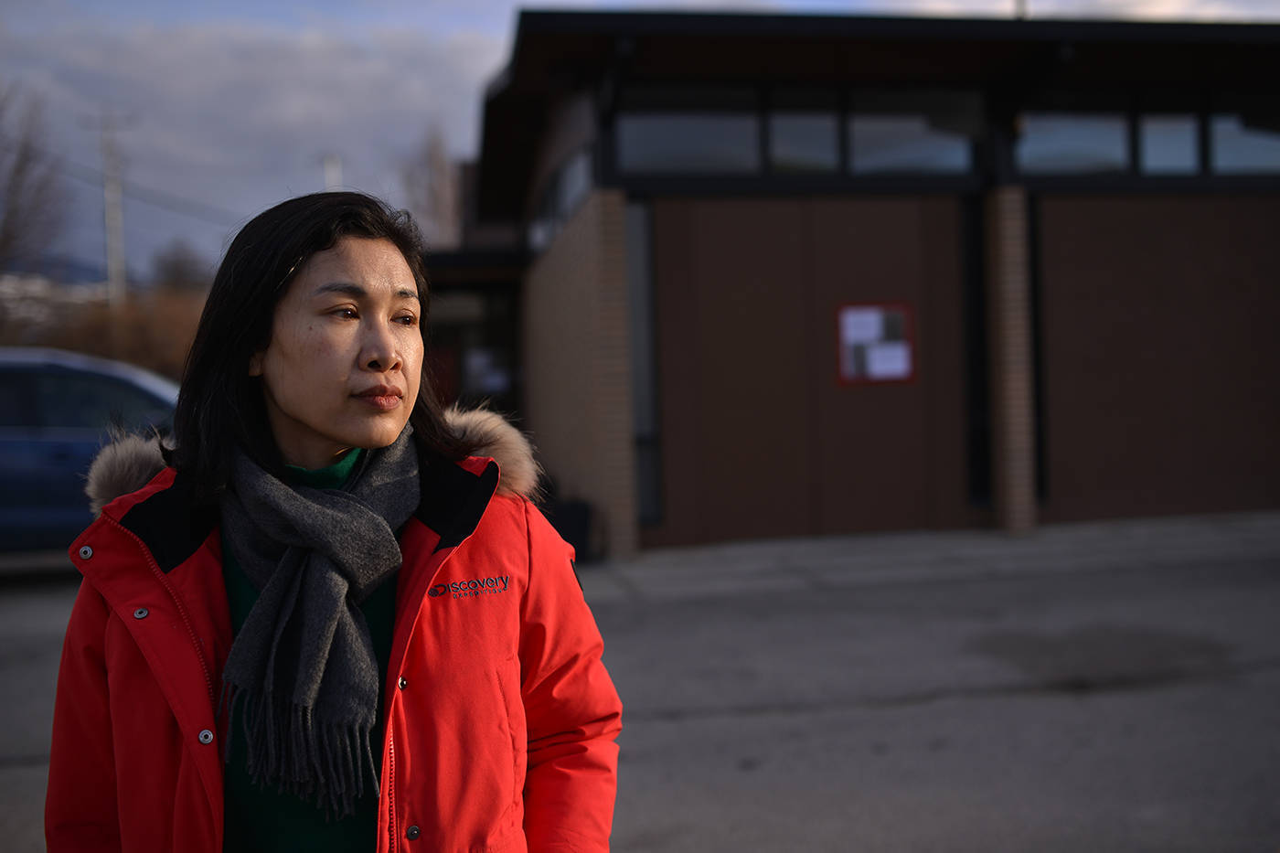 In February 2020, members of the Penticton Chinese community spoke out after an alleged racially-motivated attack left them with broken windows and unanswered questions. Pictured above is Shui Kei Ma, who spoke in February 2020 on behalf of the community. (Phil McLachlan/Penticton Western News)