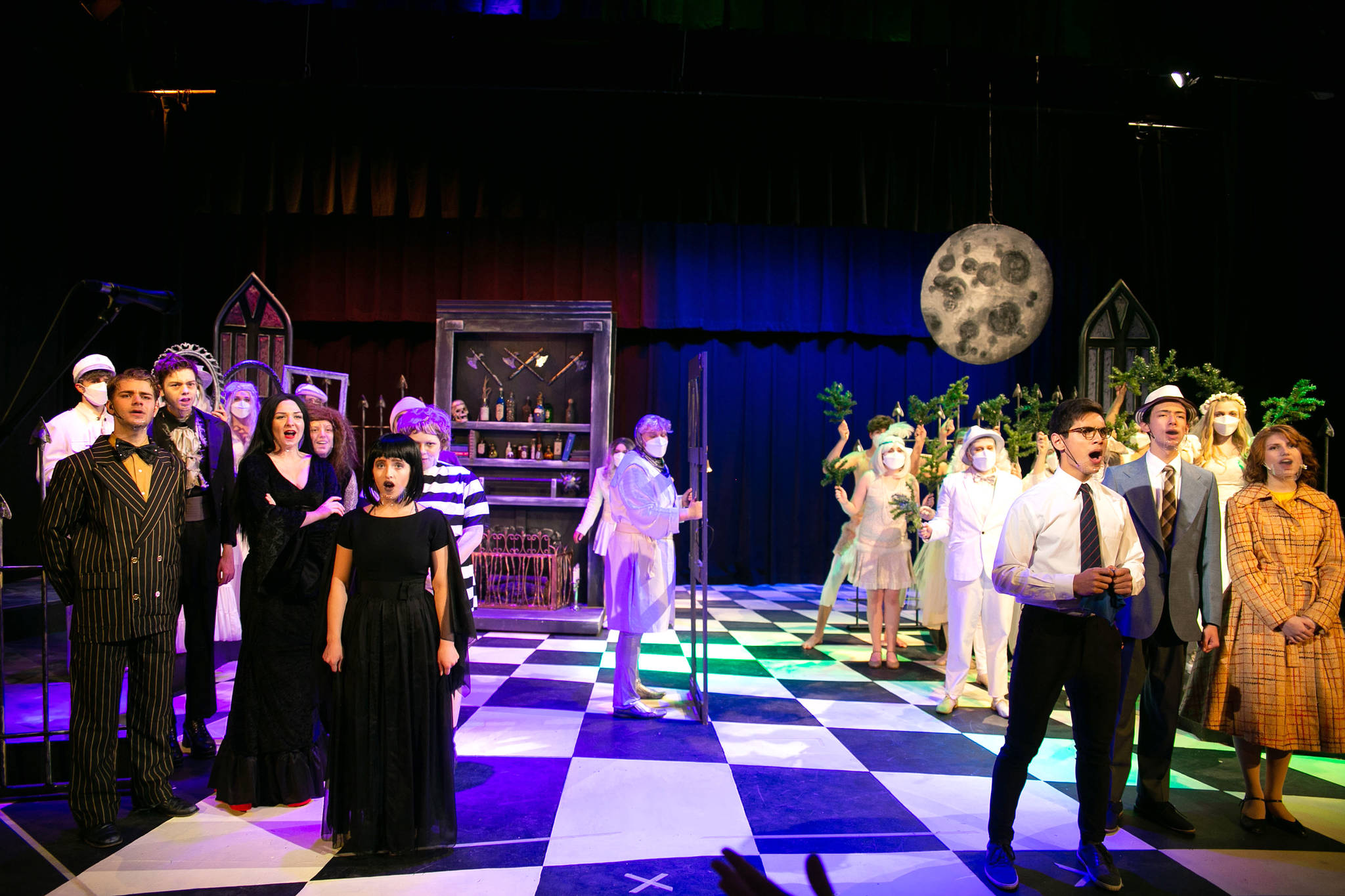 Seaton’s 27th Street Theatre streams The Addams Family June 2, 3, 4 and 5. (27th Street Theatre photo)