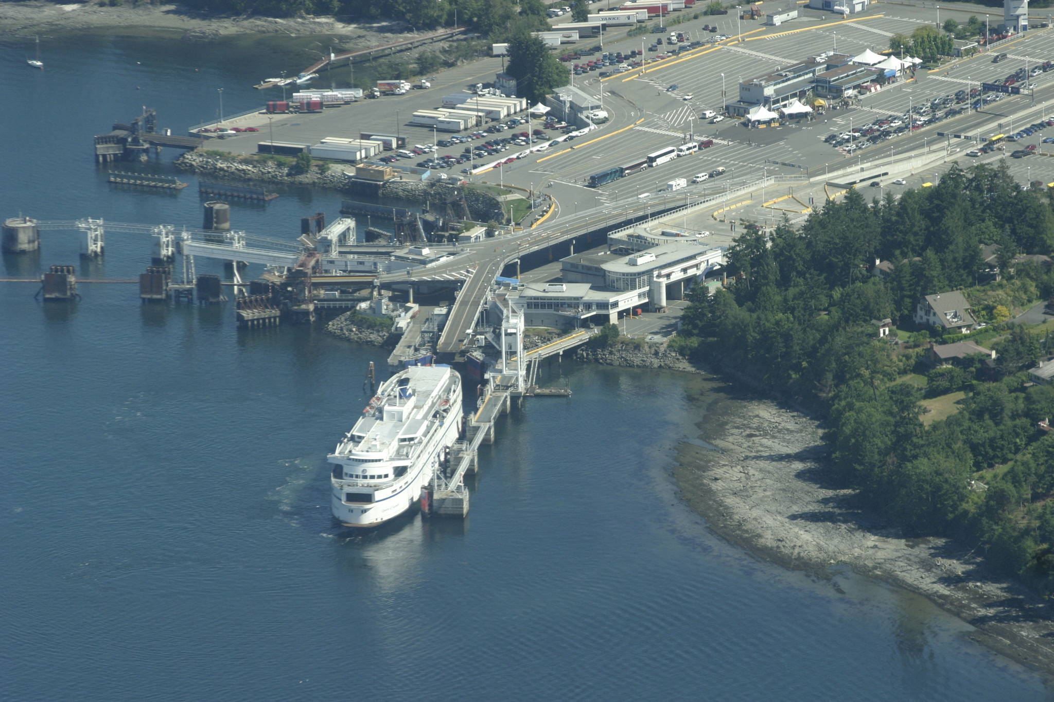 BC Ferries’ Swartz Bay terminal north of Victoria. (Black Press Media file photo)