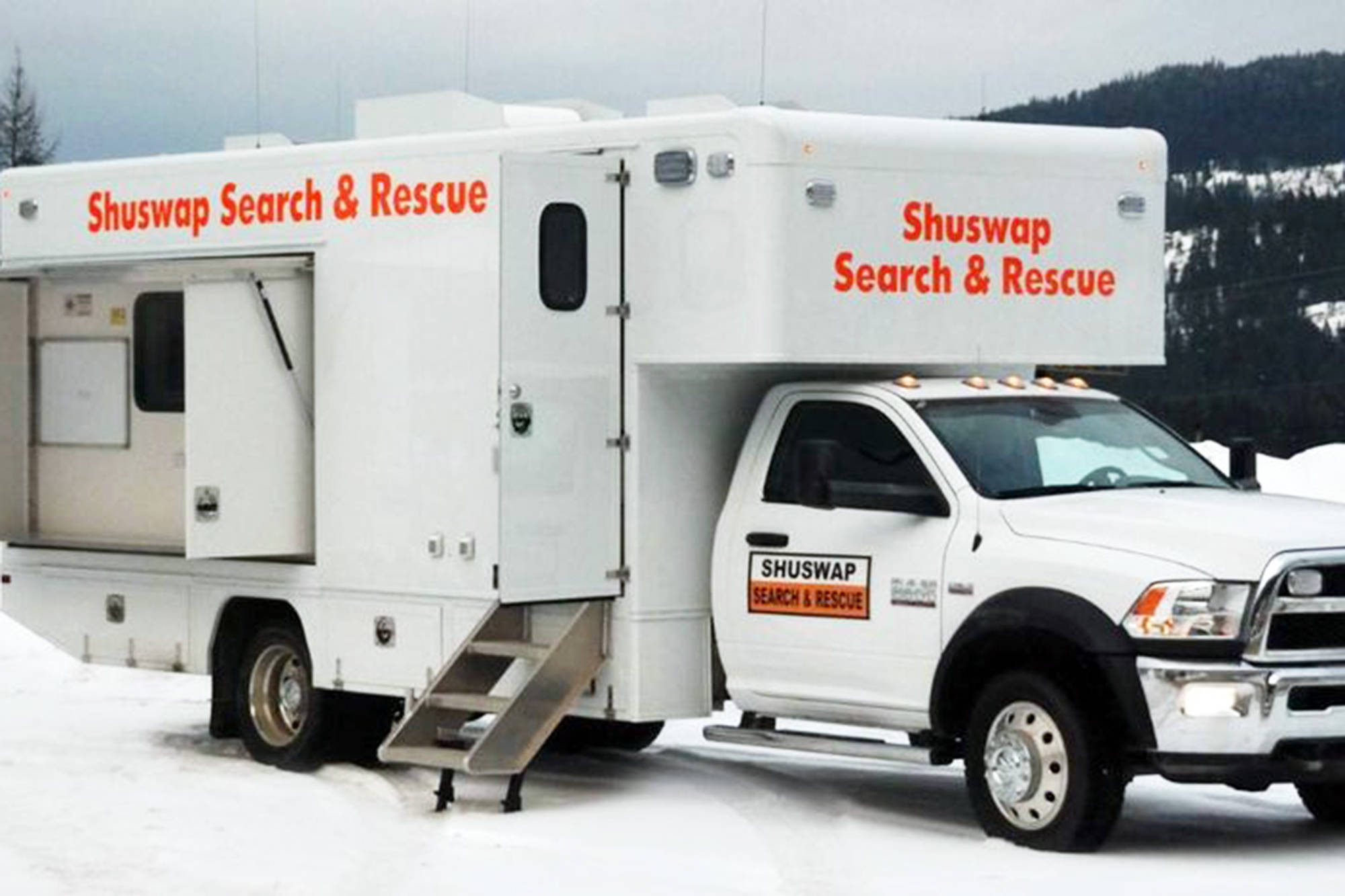 Shuswap Volunteer Search and Rescue helped a 72-year-old man who injured his back in a quadding accident near Sicamous on Aug. 28, 2021. (File photo)