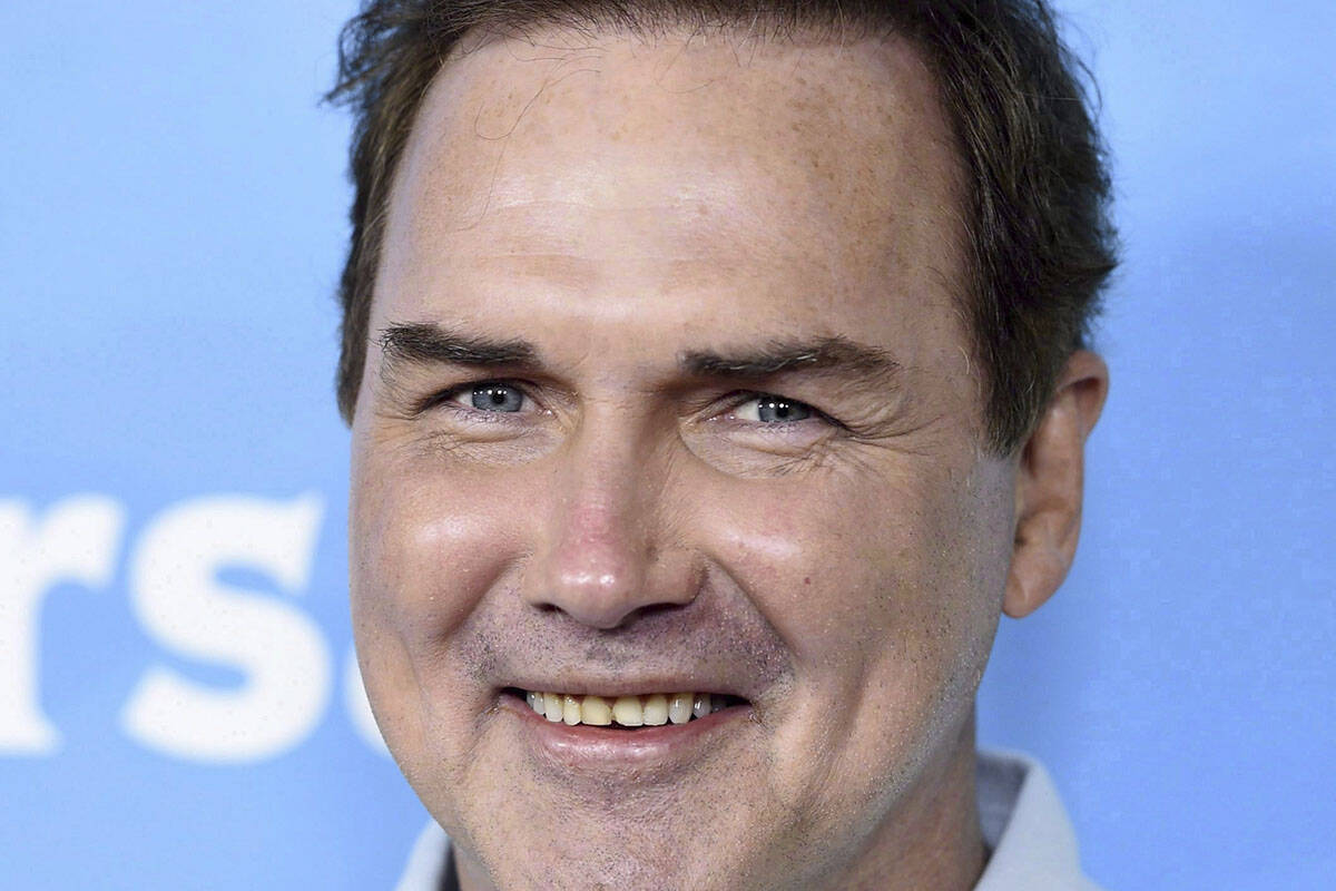 Canadian comic Norm Macdonald arrives at the NBC Universal Summer Press Day at The Langham Huntington Hotel on April 2, 2015, in Pasadena, Calif. (THE CANADIAN PRESS/AP, Invision - Chris Pizzello)