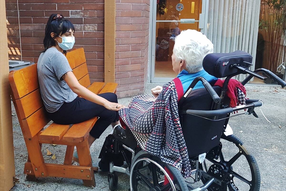 A music therapy program created for isolated seniors brought a little groove into the lives of White Rock and Surrey care-home residents, September, 2021. (Peace Arch News)