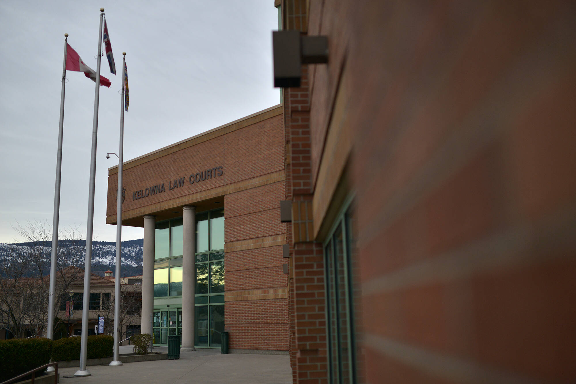 Kelowna Law Courts. (Phil McLachlan - Capital News)