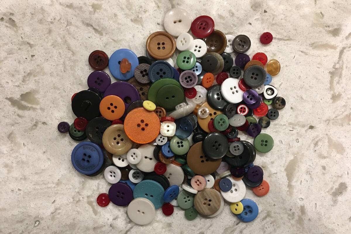 Thursday, Oct. 21 is Count Your Buttons Day. (Jenna Hauck/ Chilliwack Progress)