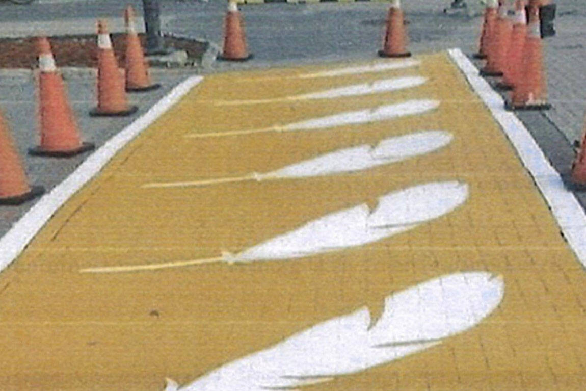 Salmon Arm Council received a letter and petition Oct. 12 with about 50 signatures asking for the city to paint a crosswalk orange in recognition of National Truth and Reconciliation Day. (Contributed)