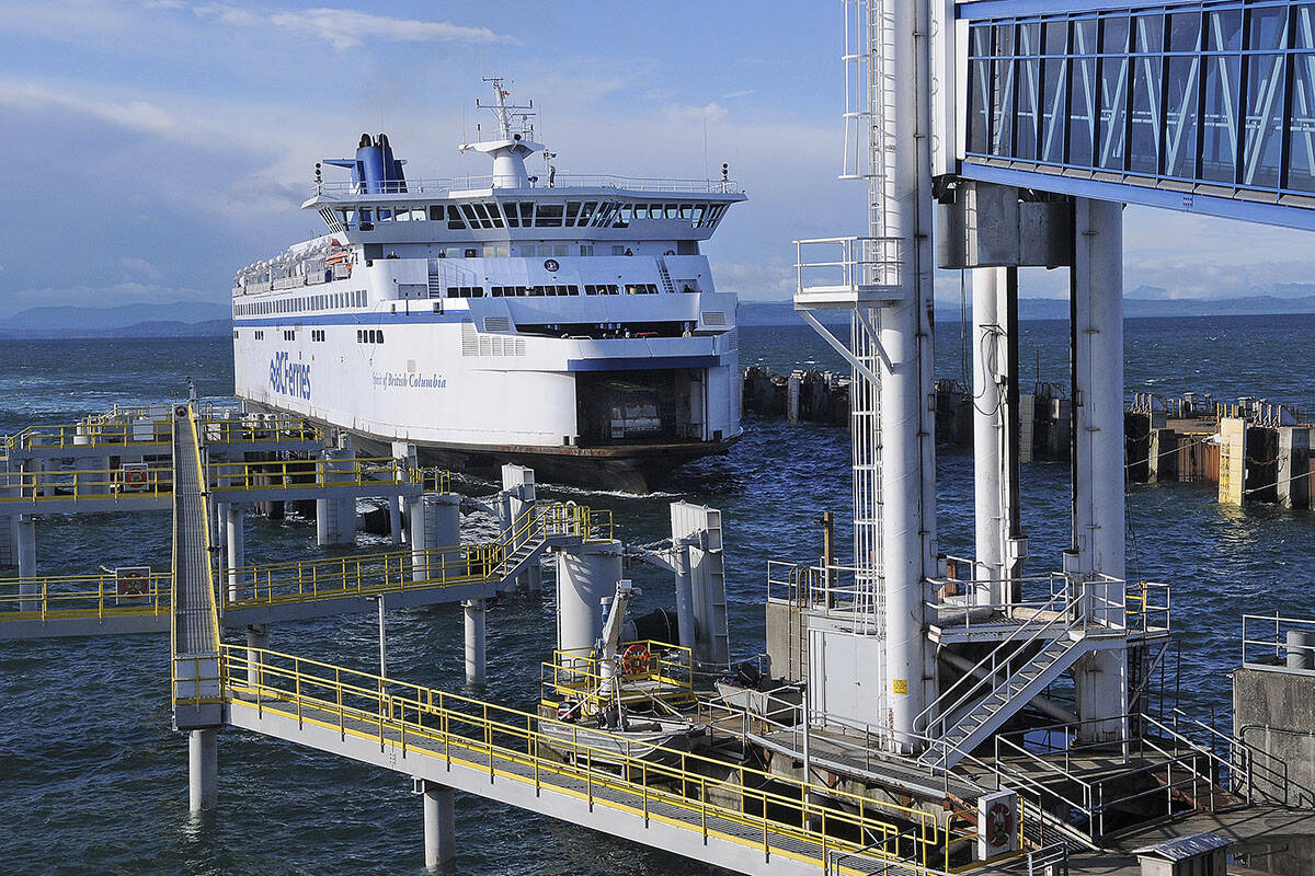 BC Ferries reported record high vehicle traffic in its second quarter ending Sept. 30, 2021. (Black Press Media file photo)