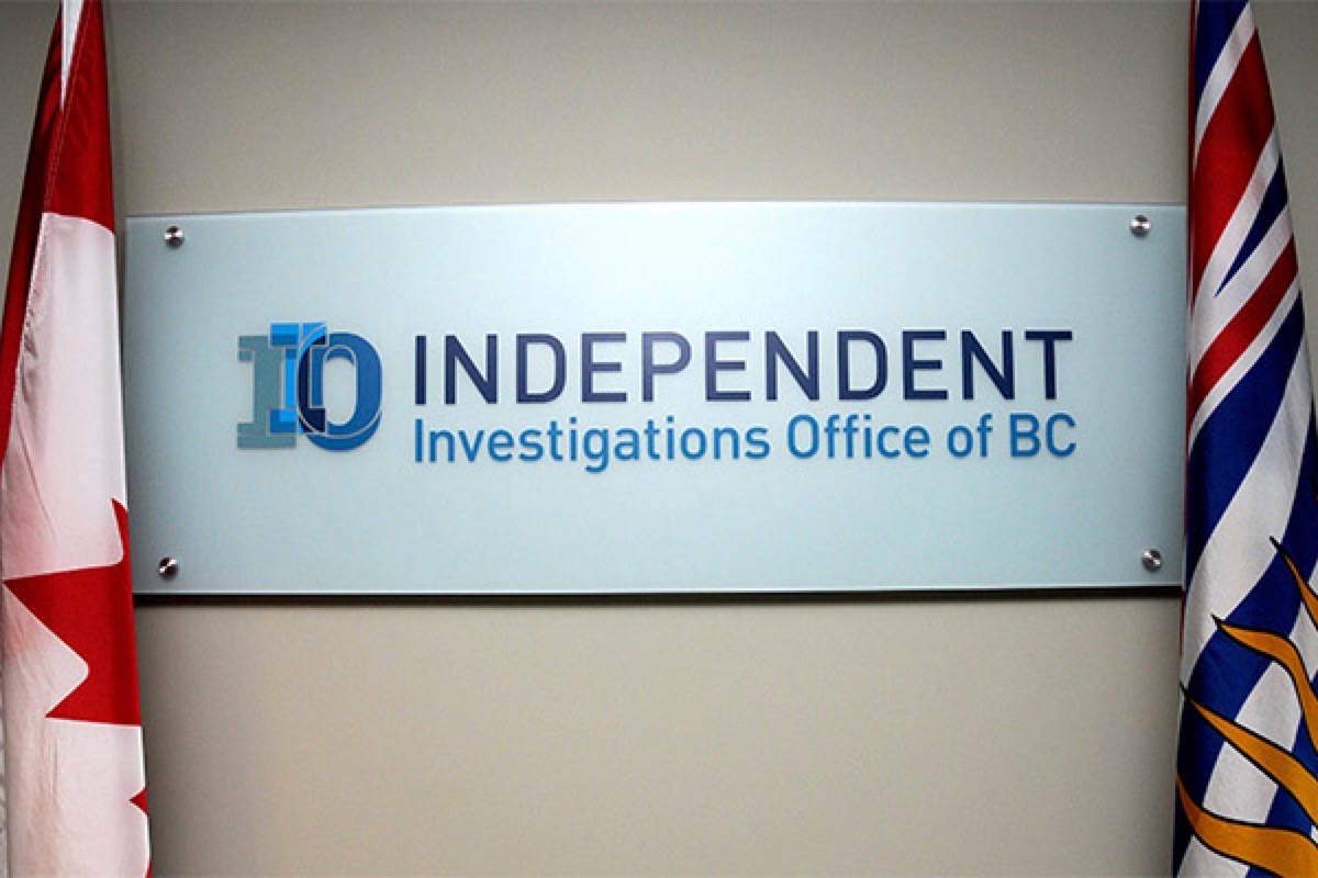 The Independent Investigations Office of BC (IIO) is investigating the RCMP after a man sustained a serious injury following his arrest in Enderby on Nov. 24, 2021. (File Photo)