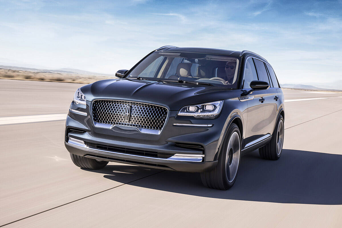 The Aviator, which arrived for the 2020 model year, is built on the same rear-wheel-drive platform as the Ford Explorer.