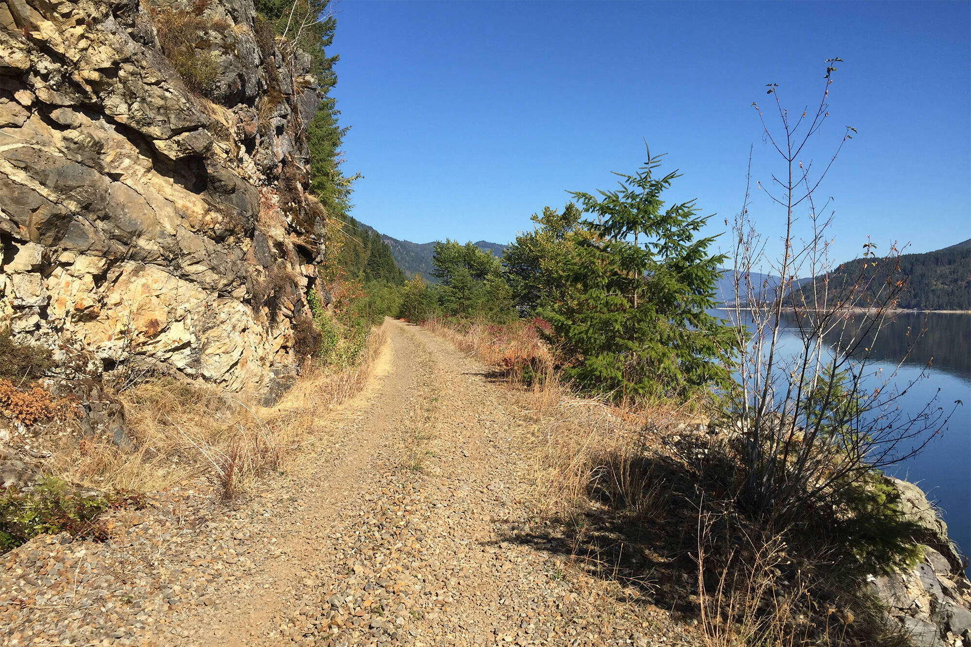 Purchase of the Sicamous to Armstrong rail corridor by the Regional District of North Okanagan and the Columbia Shuswap Regional District (excluding portions owned by the Splatsin), was completed in early 2018. (Photo contributed)