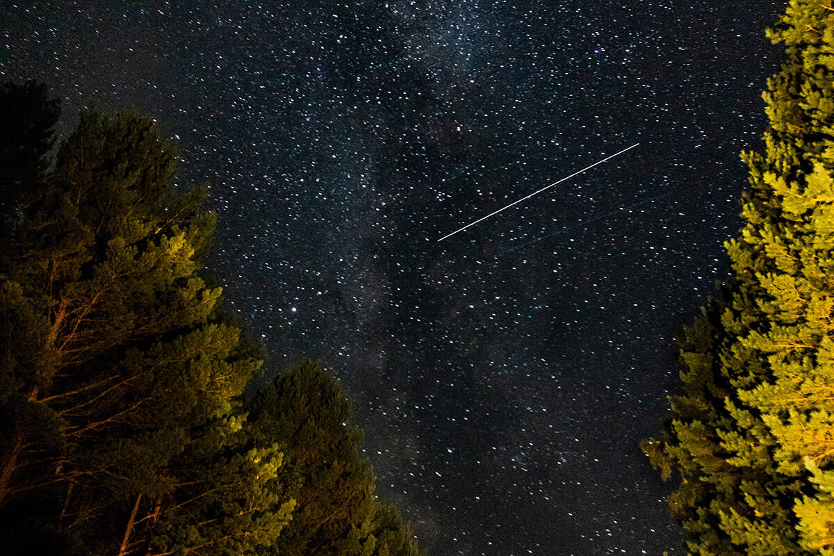 On Dec. 13-14, the Geminid meteor shower will be visible, known as one of the brightest showers of the year. (Unsplash)