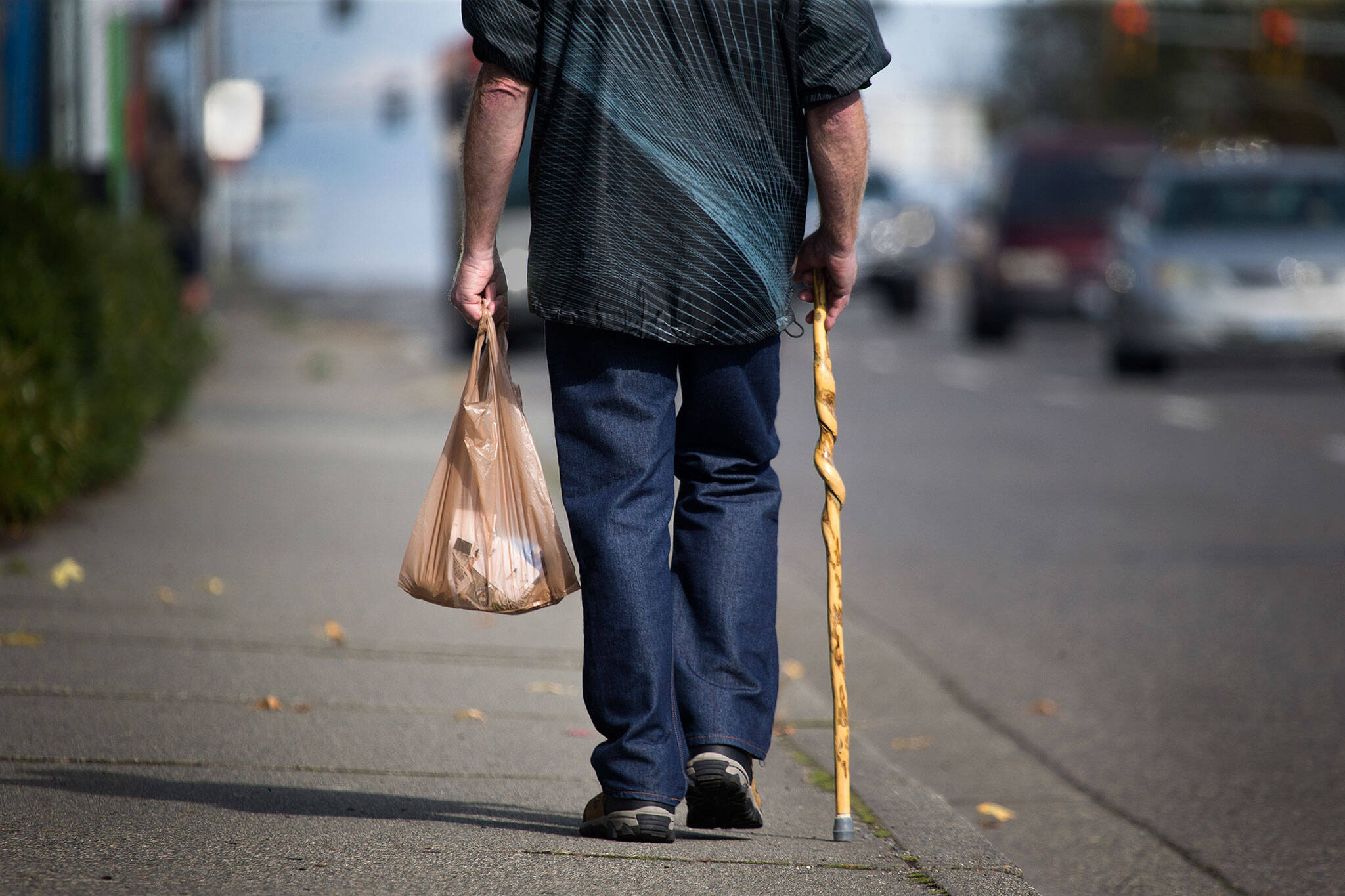The City of Salmon Arm will be reintroducing its ban on single-use plastic shopping bags on July 1, 2022. (Andy Bronson/The Herald)