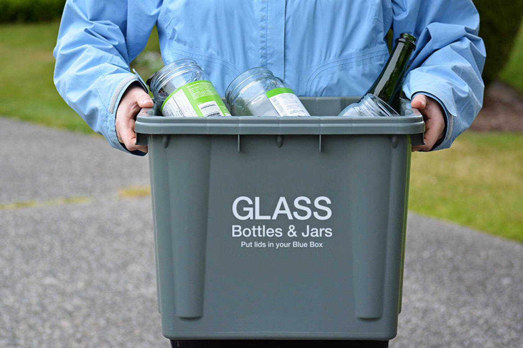 While it's not out of the realm of possibility, Salmon Arm currently has no plan to add glass to its curbside recycling collection program such as what recently rolled out in the North Okanagan. (File photo)