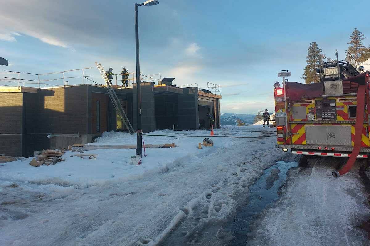 Construction Worker Burned In Black Mountain House Fire - The Golden Star