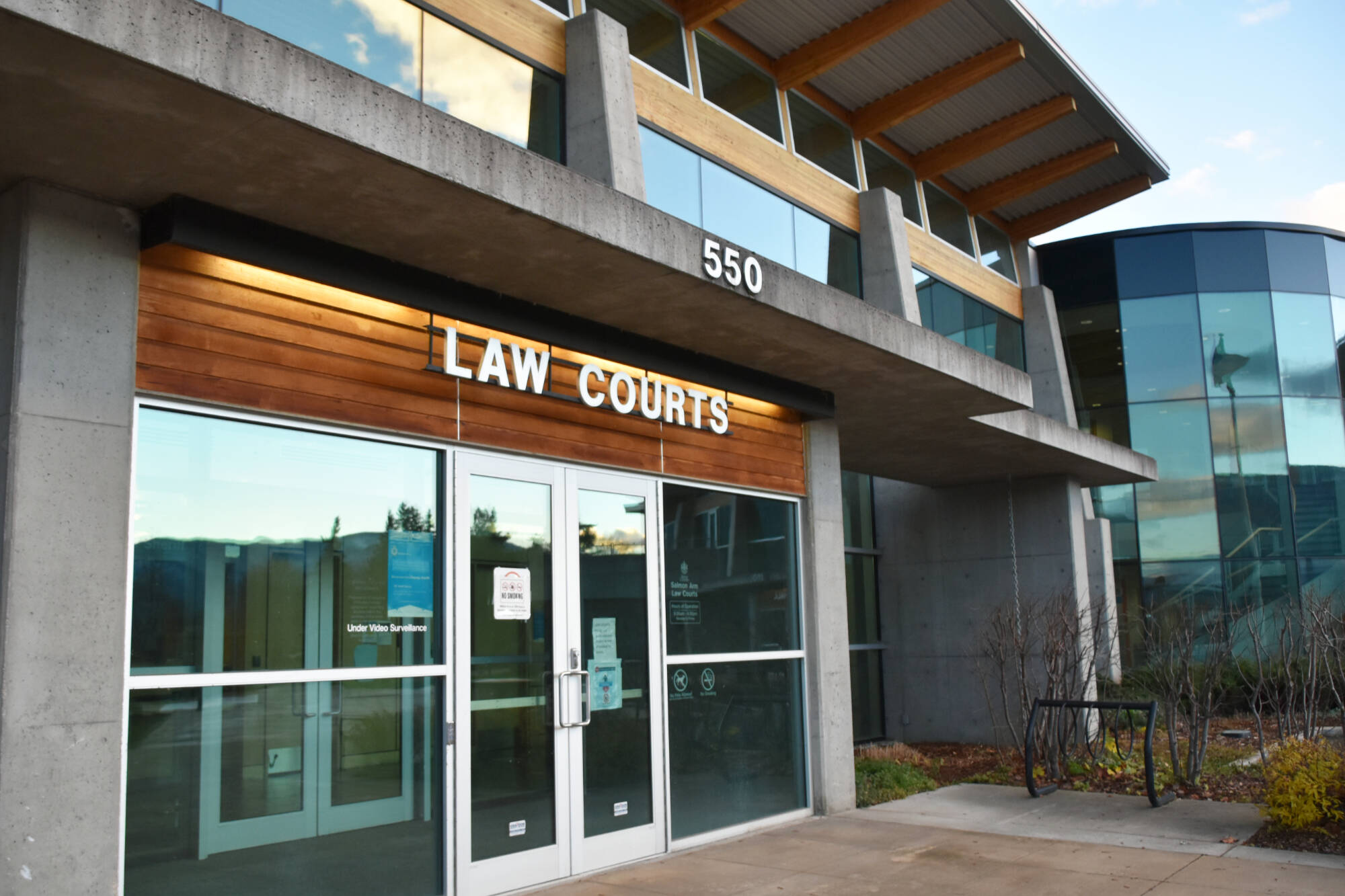 The next appearance in Salmon Arm court for Dorian Bell, 32, charged with dangerous driving causing death in a May 2021 crash in Sicamous, will be Feb. 1, 2022. (File photo)