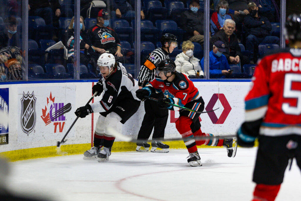 The Rockets host Vancouver on the second of a home-and-home on Saturday night (Photo credit - Steve Dunsmoor)