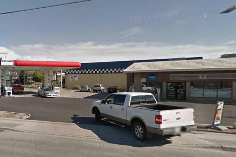 A man is suing the Penticton 7-Eleven after he alleged a ceiling tile fell on him. (Google Maps)