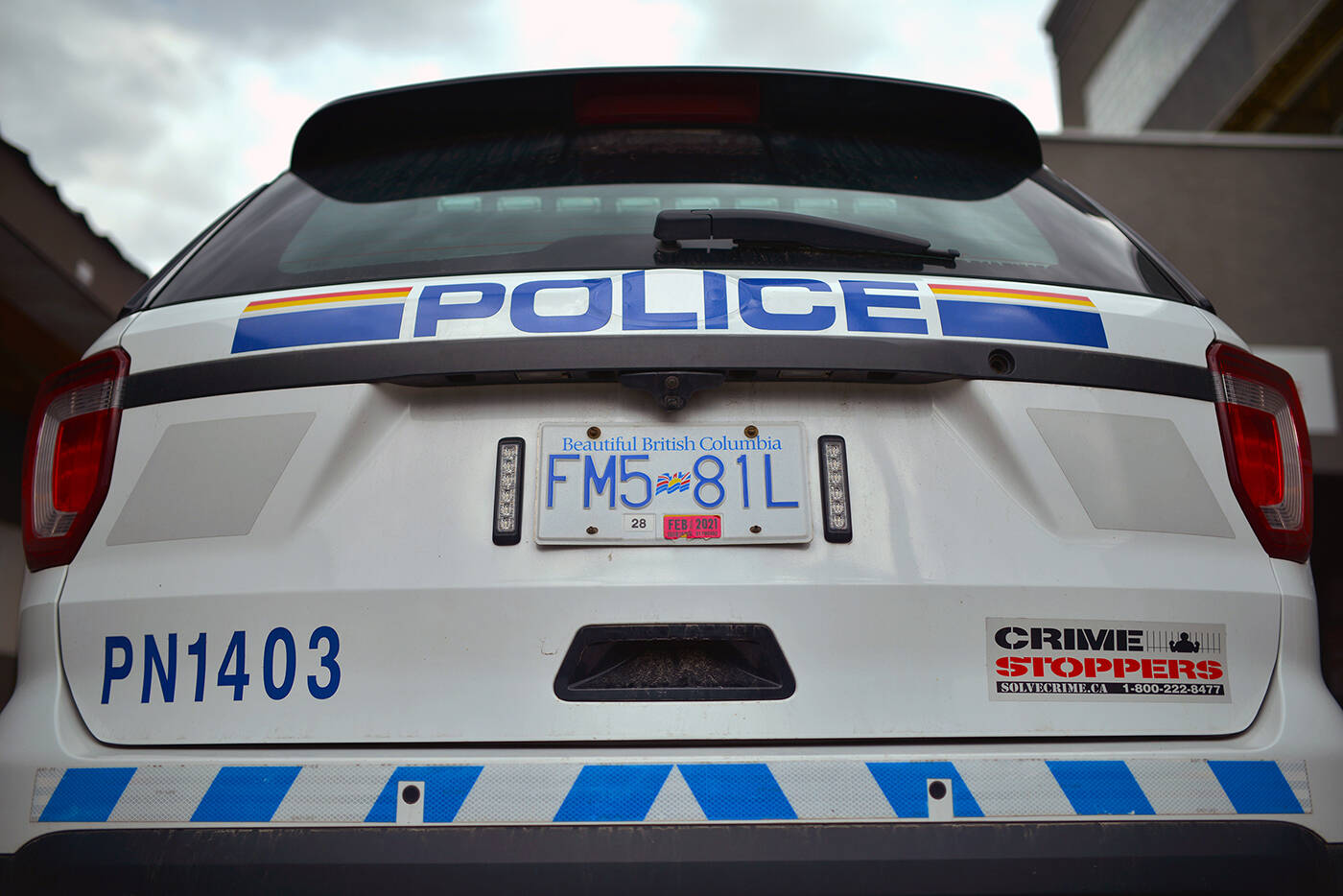 RCMP responded to a call on April 11 of a suspicious solicitor (Phil McLachlan/Capital News)