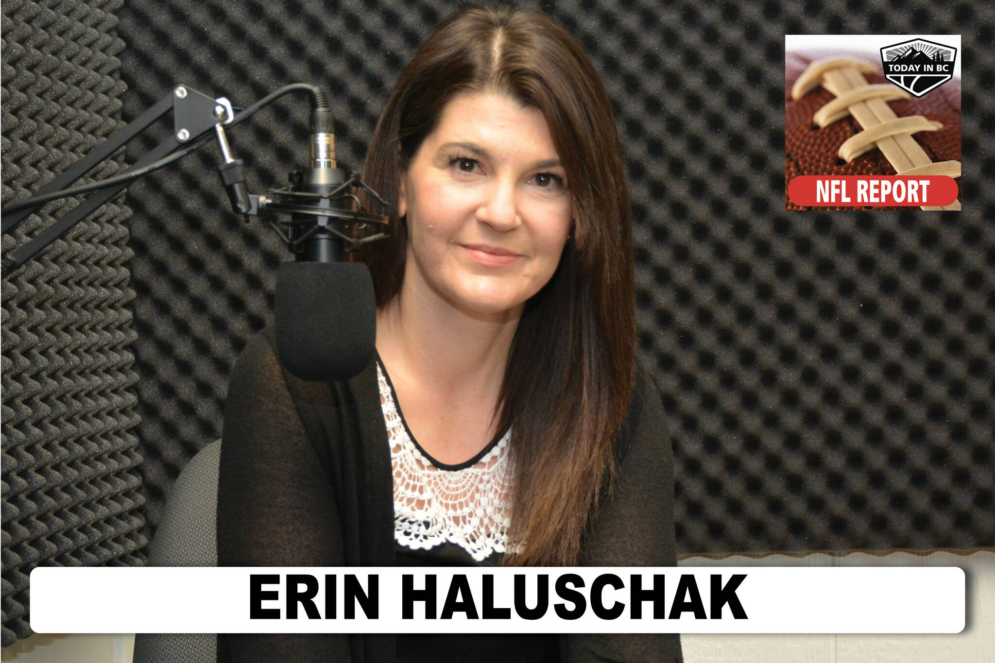 Black Press reporter and NFL insider Erin Haluschak. (Black Press file photo)