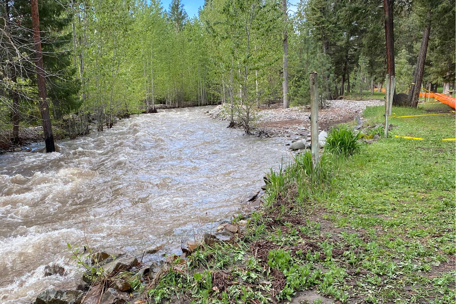 The Okanagan Indian Band has activated its emergency operations centre as spring freshet increases the risk of flooding in the community. (OKIB photo)