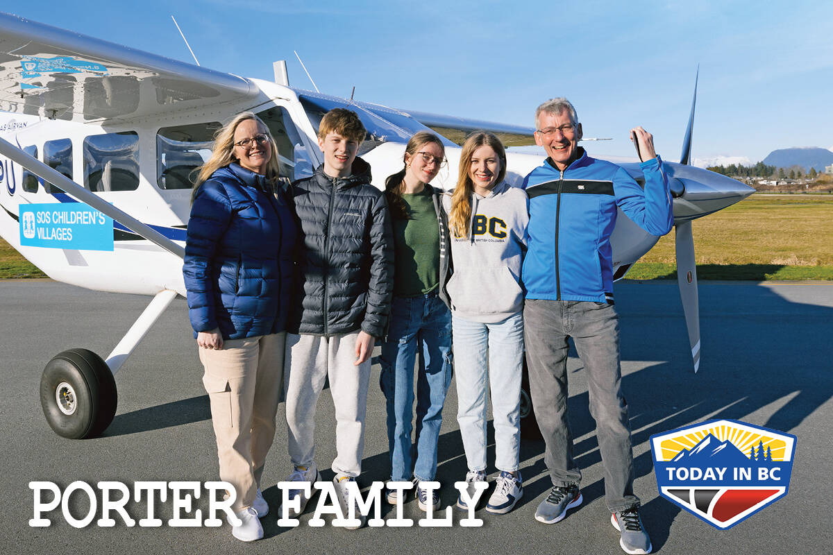 The Porter Family of Vancouver. (Submitted photo)